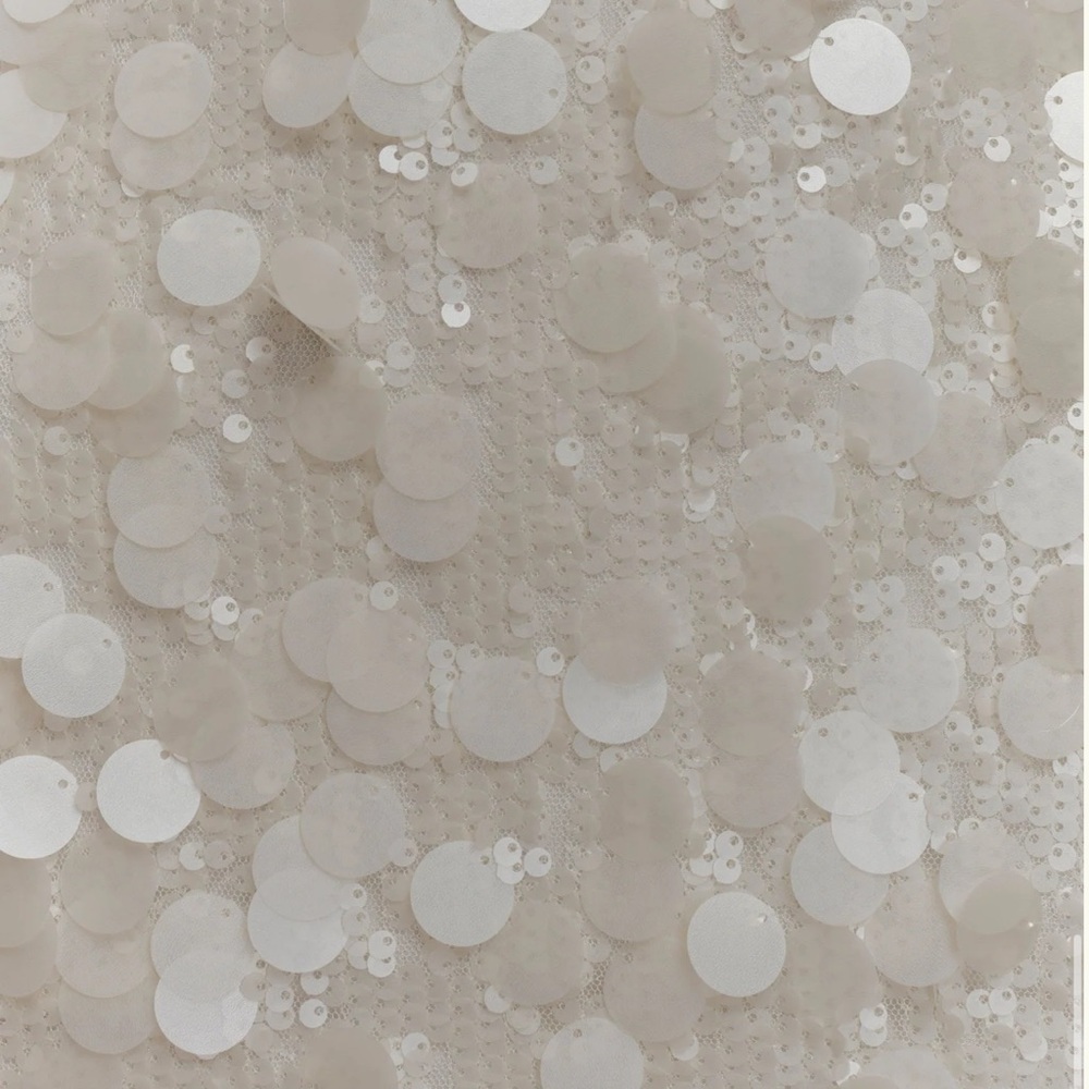 Meshki Romilly White Sequin Mini Slip Dress - Picture 4 of 4